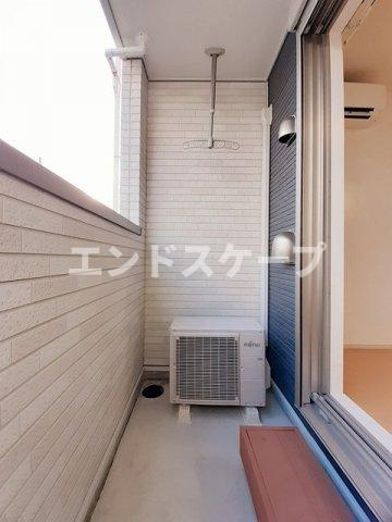 和Ⅲのバルコニー|高崎、前橋のお部屋探しはエンドスケープまで！お客様の理想お聞かせ下さい♪