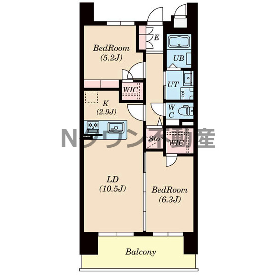 【間取り】 | S-RESIDENCE茶屋ヶ坂East | 間取りです。