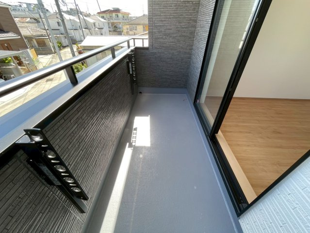 ＋＋沖縄市知花１丁目－C号棟（全5棟）のバルコニー|バルコニーがあります