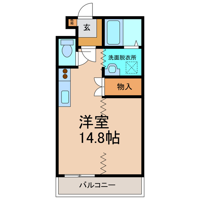 ル・ソレイユⅠの間取り