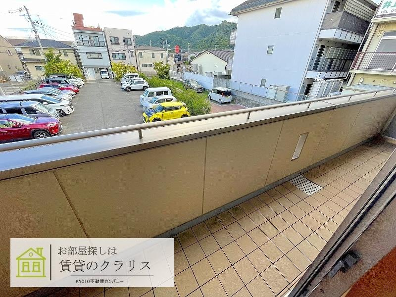 Piacere嵯峨嵐山（ピアチューレ）のバルコニー