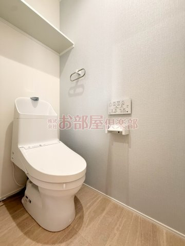 Le cocon江戸屋敷のトイレ|清潔感のあるトイレです