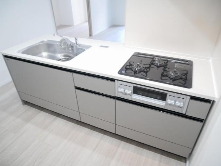 福岡市中央区大手門３丁目の賃貸マンションのキッチン|物件の画像4