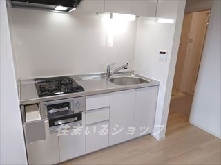 フィオーレのキッチン|浄水器一体型シャワー水栓あり