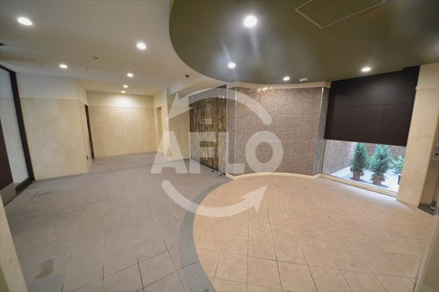 プレサンス上町台東平のロビー|プレサンス上町台東平　エントランス