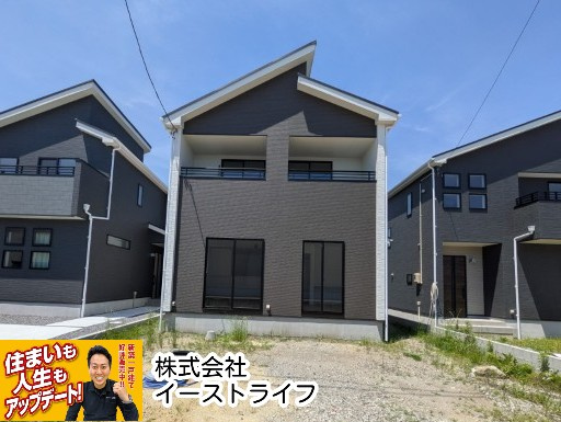 【新築戸建】　いわき市錦町花ノ井3期の外観|3号棟外観写真