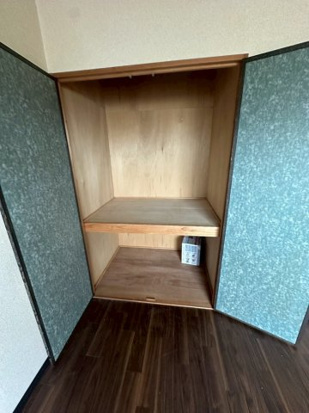 コーポラス田主丸Ⅱ【キャッシュバック対象物件】の収納|便利な収納スペースです