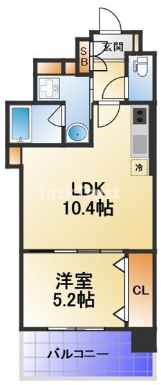 【間取り】 | スプランディッド京橋EAST