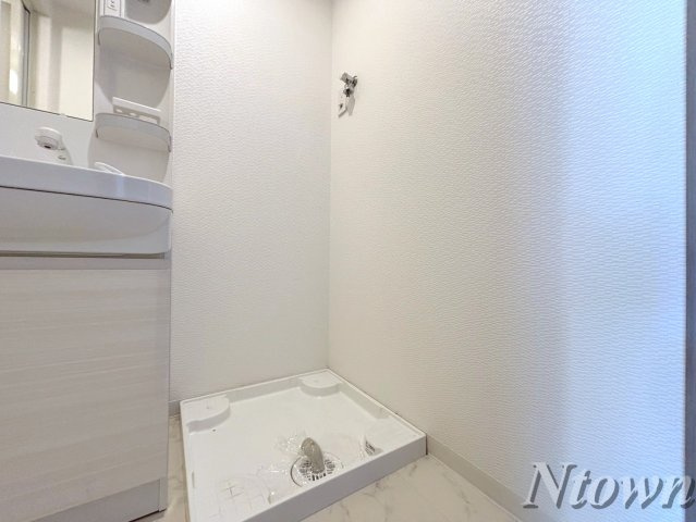 【設備】 | S-RESIDENCE浄心 | 洗濯機置き場です