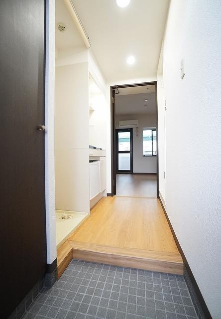 福岡市博多区堅粕４丁目のアパートの玄関|物件の画像6