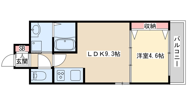 【間取り】 | セノアタワー新大阪