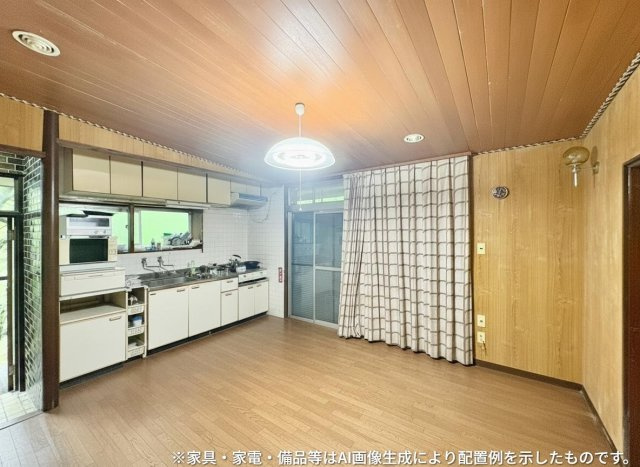 那須塩原市板室　中古戸建のキッチン