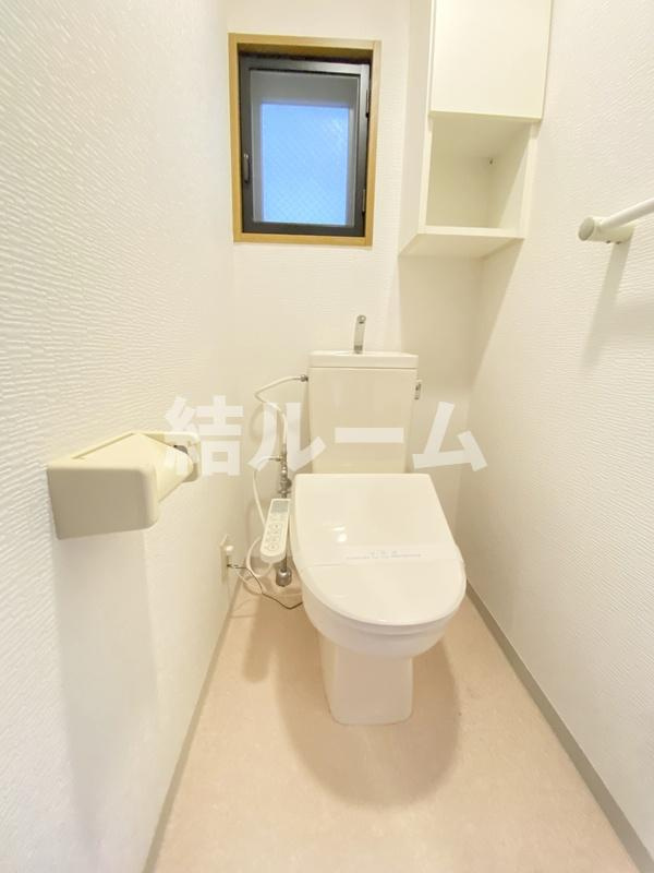 新宿区下落合１丁目の賃貸マンションのトイレ