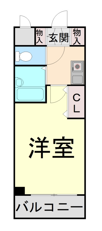 ローテローゼ本山の間取り