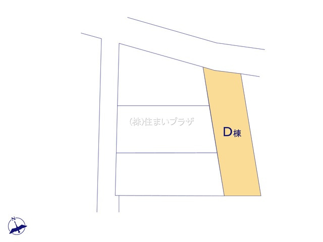 仲介手数料無料）一宮市今伊勢町宮後の区画図