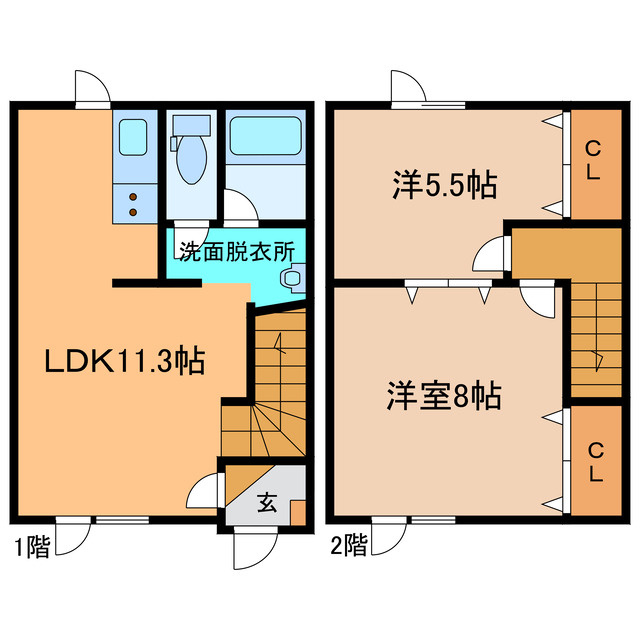 NORTH AOYAMA（ﾉｰｽｱｵﾔﾏ）の間取り