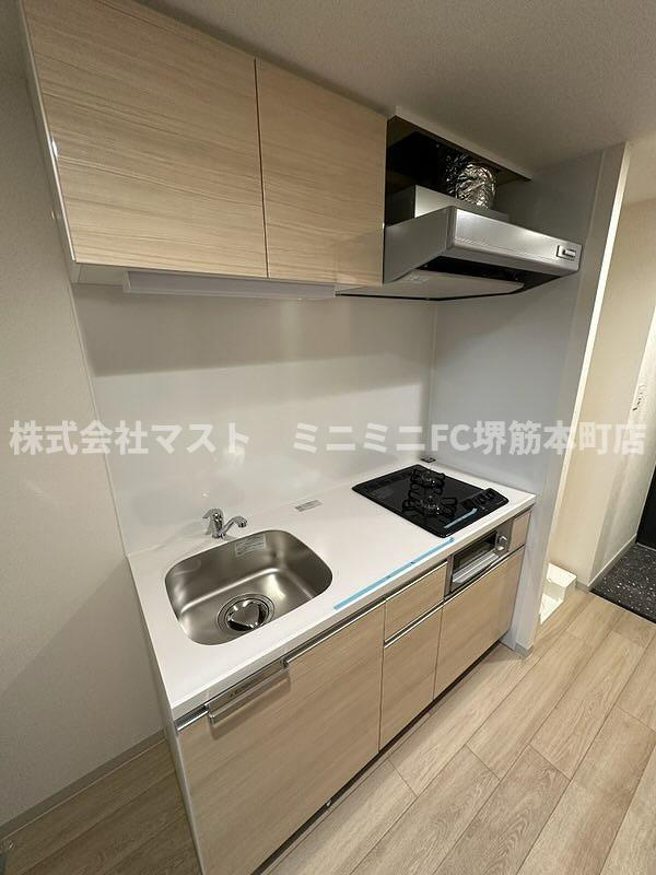 プレサンス堺筋本町エグゼブランのキッチン
