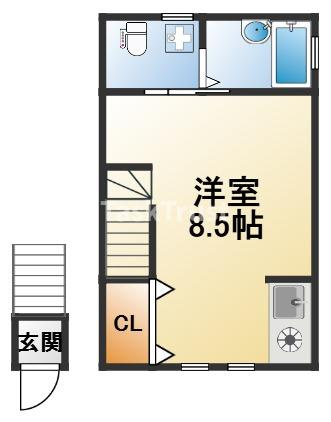 【間取り】 | ラフィニール京橋