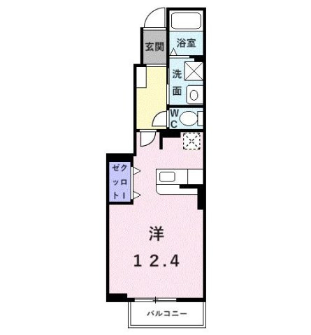 クリスタルブライトの間取り