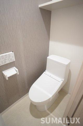 熊本市中央区帯山５丁目のアパートのトイレ