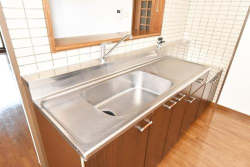 福岡市西区下山門４丁目の賃貸マンションのキッチン|物件の画像4