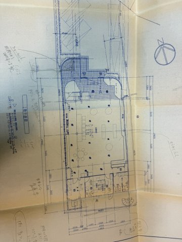 柏原町店舗住宅の間取り