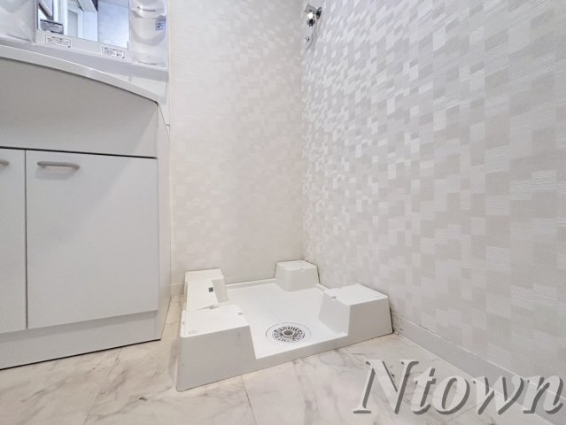 【設備】 | S-RESIDENCE豊国通 | 洗濯機置き場です