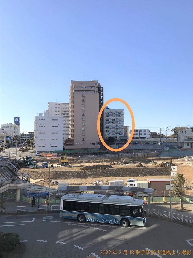 取手市新町２丁目のビル