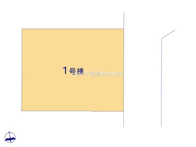 八王子市　丸山町　新築一戸建て　２期の区画図|～東6ｍ道路に面している整形地～