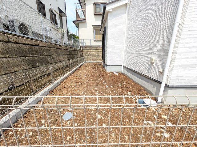 八王子市　丸山町　新築一戸建て　２期の庭|～ガーデニングなども楽しめる庭付き～