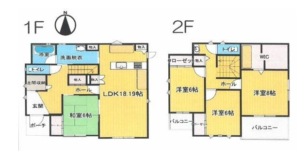 伊勢崎市 安堀町（伊勢崎駅） 2階建 ４ＬＤＫ