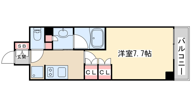 【間取り】 | ザ・パークハビオ江坂公園