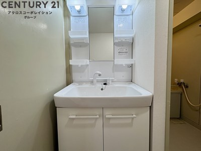 清潔感のある洗面台