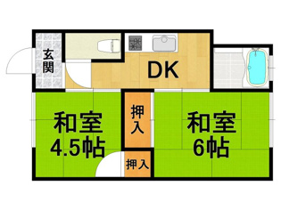 森川文化Ｂの間取り