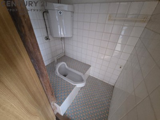 ゆったりとした空間のトイレです
