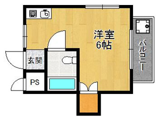 ヒルズ武庫之荘の間取り