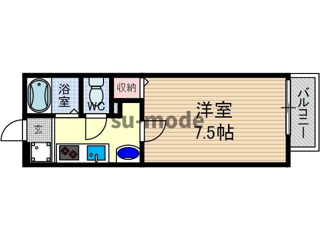 【間取り】 | カメリアハイツⅡ