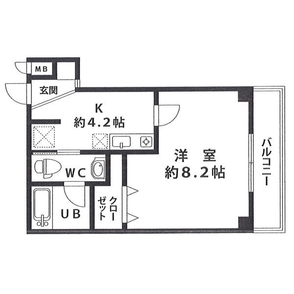 A-One Court OWADAの間取り