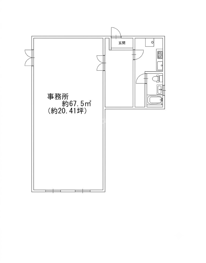 グランドゥール鴻池の間取り