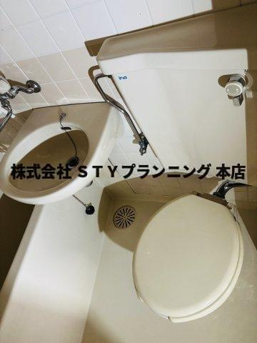仲介手数料0円！千寿ビルのトイレ
