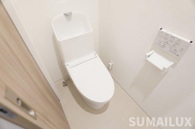 熊本市中央区黒髪５丁目のアパートのトイレ