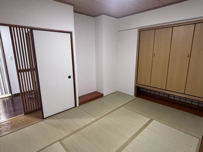 【和室】 | キングマンション堂島川 | 落ち着く和室でございます。