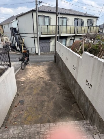 西東京市柳沢１丁目の一戸建ての駐車場|駐車場です