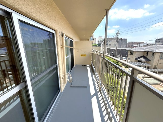 千種通スカイマンションのバルコニー