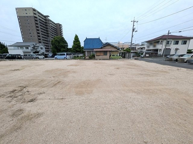 岡山市築港栄町GRAFARE ①号地の外観|◆①号地の敷地面積は165.64㎡（50.1坪）です。。