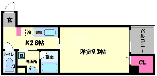 レクラン今里の間取り|レクラン今里　間取り