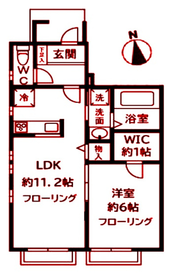 【間取り】 | コンフォーティアⅠ