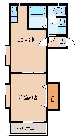 シルフィーコート白木原の間取り
