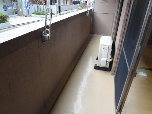 福岡市早良区西新５丁目の賃貸マンションのバルコニー|物件の画像10