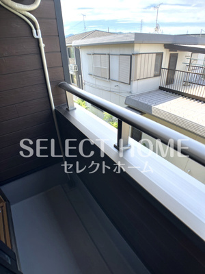 【バルコニー】 | ライトハイツＥ棟 | 広々としたバルコニーです